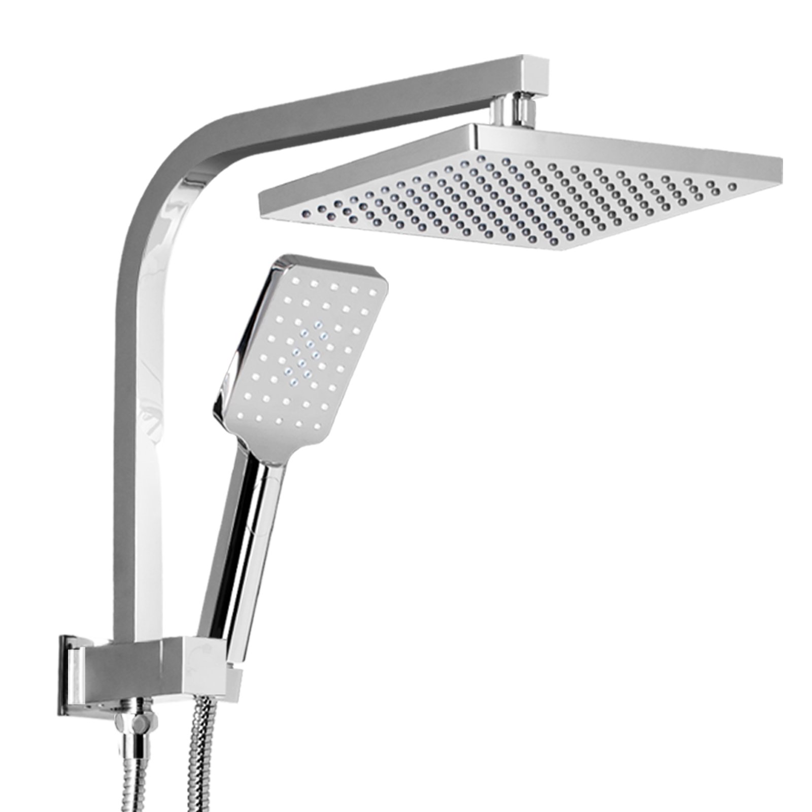 Cefito WELS 8 Rain Shower Head Set Square Handheld High Pressure Wall double-capped-rivets-gilt-pack-of-50-crispin-leather